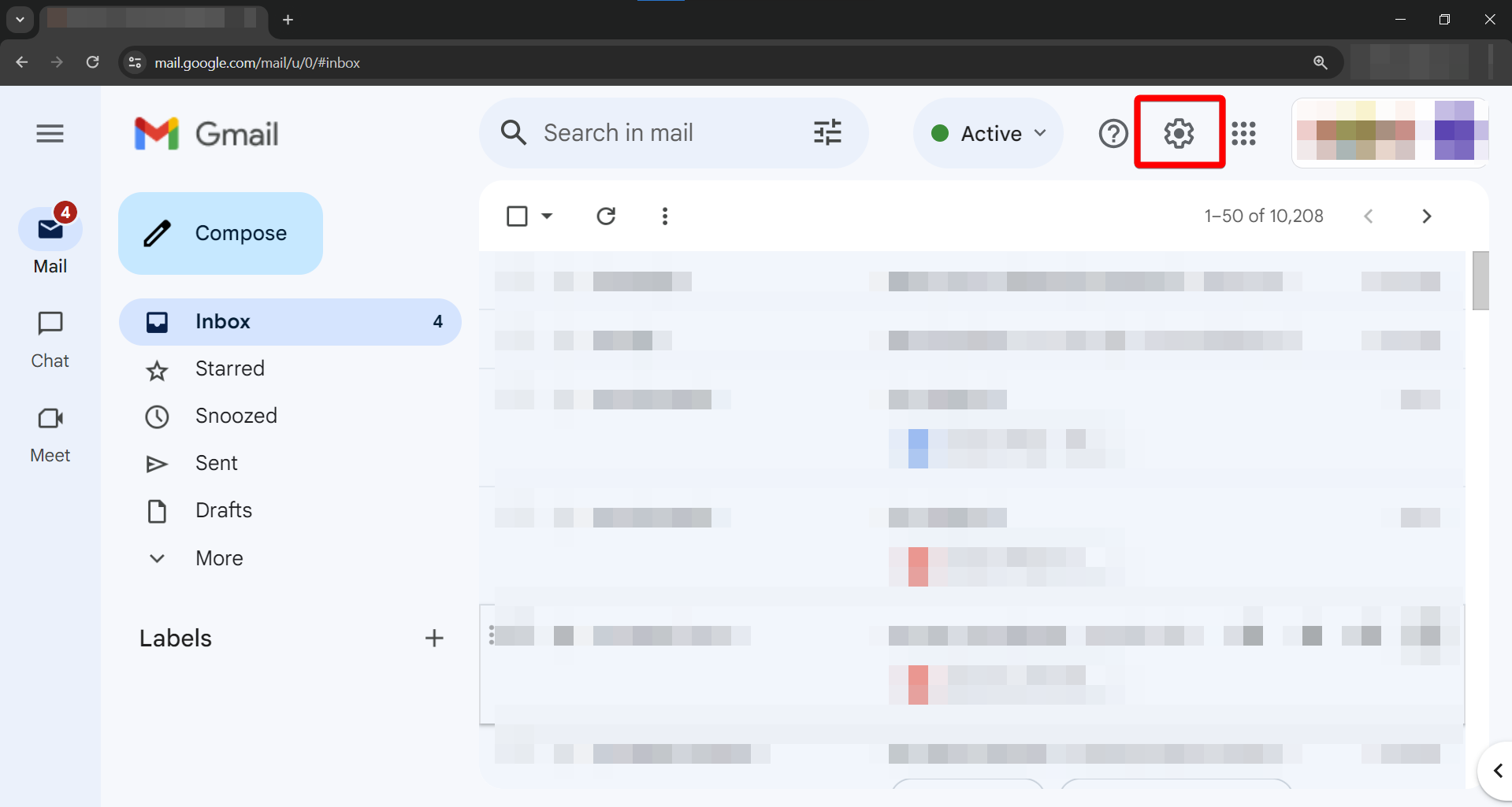 Step 4: Naviagte to Settings Panel